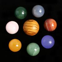 Piedra natural esfera de la bola, Esférico, diferentes estilos para la opción, más colores para la opción, Vendido por UD