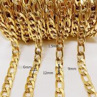 Stainless Steel Chain Jewelry, 304 Stainless Steel, Vacuum Ion Plating, DIY 