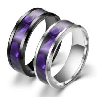 304 Stainless Steel Finger Ring, fashion jewelry & for man 8mm 