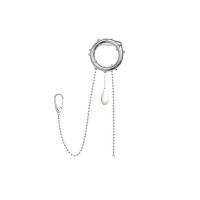 Zink Legierung Schmuck Brosche, Zinklegierung, mit Kunststoff Perlen, Modeschmuck & für Frau, Länge:ca. 21.5 cm, verkauft von PC