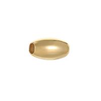 Brass Jewelry Beads, 14K gold plated, DIY Approx 