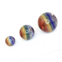 Piedra del arco iris esfera de la bola, pulido, diverso tamaño para la opción & diferentes estilos para la opción, Vendido por UD