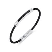 Stainless Steel Bangle, 304 Stainless Steel, Vacuum Ion Plating, fashion jewelry & for woman Approx 6.69 Inch 
