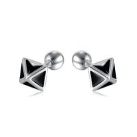 Stainless Steel Stud Earring, 304 Stainless Steel, Vacuum Ion Plating, fashion jewelry & Unisex 5.5mm 