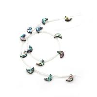 Abalone Shell Beads, Moon, DIY, multi-colored Approx 
