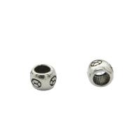 Sterling Silver Spacer Beads, 925 Sterling Silver, DIY, silver color Approx 2.5mm 
