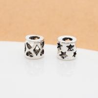 Sterling Silver Spacer Beads, 925 Sterling Silver, DIY & hollow, silver color Approx 2.9mm 