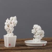 White Porcelain Decoration, handmade, for home and office & durable 