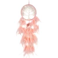 Мода Dreamcatcher, перья, с Полудрагоценный камень & Кристаллы, Связанный вручную, Женский, Много цветов для выбора продается PC