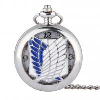 Ожереловые наручные часы, цинковый сплав, с пластик, китайское движение, плакирован серебром, водонепроницаемый & Мужская & эмаль длина:Приблизительно 16.92 дюймовый, продается PC