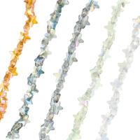 Étoiles Perles en cristal , étoile, Placage, DIY & normes différentes pour le choix, plus de couleurs à choisir Environ 22 pouce, Vendu par brin