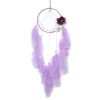 Fashion Dream Catcher, Feather, with Cotton Thread & Iron, handmade, hanging 