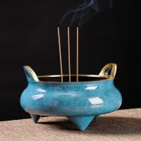 Buy Incense Holder and Burner in Bulk , Brass, half handmade, for home and office & durable 