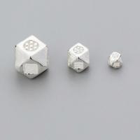 Sterling Silver Spacer Beads, 925 Sterling Silver, silver color plated silver color 