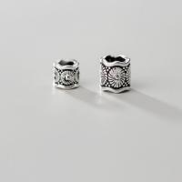 Sterling Silver Spacer Beads, 925 Sterling Silver, silver color plated original color 