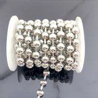 Stainless Steel Ball Chain, 304 Stainless Steel, DIY, original color, 8mm 