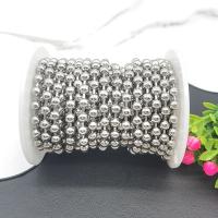 Stainless Steel Ball Chain, 304 Stainless Steel, DIY original color 
