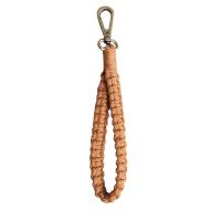 Cotton Thread Key Chain, with Zinc Alloy, knit, fashion jewelry & DIY & for woman 185mm 