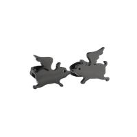 Stainless Steel Stud Earring, 304 Stainless Steel, Pig, Vacuum Ion Plating, fashion jewelry & for woman 