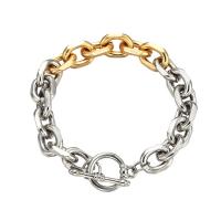 Zinc Alloy Anklet, plated, fashion jewelry & for woman, two different colored cm 