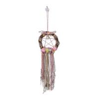 Fashion Dream Catcher, Feather, hanging, mixed colors, 450mm 