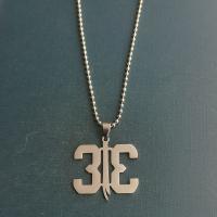 Titanium Steel Jewelry Necklace, Unisex Approx 60 cm 
