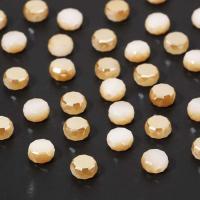 Perles rondes plates en cristal , Plat rond, DIY & facettes, plus de couleurs à choisir, 8mm, Vendu par PC