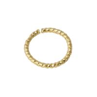 Brass Open Jump Ring, Round, plated, DIY 