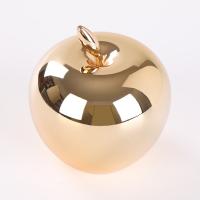 Brass Decoration, Apple, for home and office & durable & multifunctional 