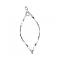 Sterling Silver Pendant Setting, 925 Sterling Silver, plated 