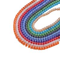 Perles de cristal rondes , envoyé au hasard & DIY & givré, couleurs mélangées, 8mm, Environ Vendu par brin