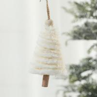 Plush Christmas Tree Decoration, handmade, Christmas jewelry 