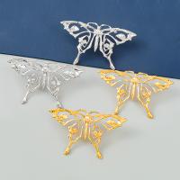 Zinc Alloy Rhinestone Stud Earring, Butterfly, plated, fashion jewelry & for woman & with rhinestone 