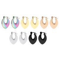 Stainless Steel Leverback Earring, 304 Stainless Steel, Vacuum Ion Plating, fashion jewelry & for woman 