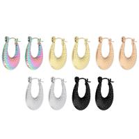 Stainless Steel Leverback Earring, 304 Stainless Steel, Vacuum Ion Plating, fashion jewelry & for woman 