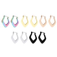 Stainless Steel Leverback Earring, 304 Stainless Steel, Vacuum Ion Plating, fashion jewelry & for woman 