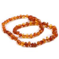 Amber Necklace, Nuggets, for children & frosted 6-10mm Approx 33 cm 