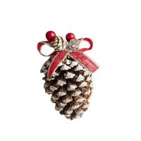 Wood Christmas Tree Decoration, Pinecone, DIY & Christmas jewelry 