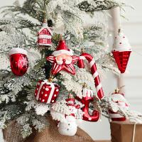 plastique Décoration d’arbre de Noël, Forme différente pour le choix & Bijoux de Noël, plus de couleurs à choisir é, Vendu par fixé