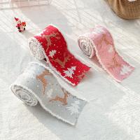 tissu Ruban coloré, impression, DIY & Bijoux de Noël, plus de couleurs à choisir Vendu par bobine