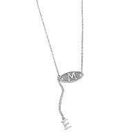 Ожерелье ручной латунные, Латунь, с 1.97inch наполнитель цепи, ювелирные изделия моды & Женский, длина:Приблизительно 15.75 дюймовый, продается PC