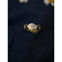 Палец кольцо-латунь, Латунь, покрытый платиной, ювелирные изделия моды & Женский, продается PC