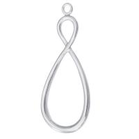 Stainless Steel Hollow Pendant, 316 Stainless Steel, DIY, original color Approx 3mm 