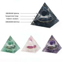 Gemstone Pyramid Decoration, Pyramidal, for home and office 