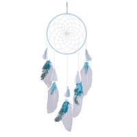 Fashion Dream Catcher, Feather, with Iron, hanging, 410mm 