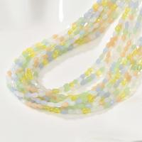 Perles de cristal larme, Placage, DIY & facettes, plus de couleurs à choisir Environ 15.75 pouce, Vendu par brin