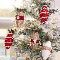PE Foam Christmas Tree Decoration, with Wood & Plastic & DIY & Christmas jewelry 