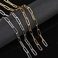 Zinc Alloy Handmade Chain, Iron, plated, DIY & oval chain 