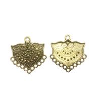 Eisen Mesh Perlen, Zinklegierung, antike Goldfarbe plattiert, 1/11 Schleife & DIY, 29x28mm, verkauft von Tasche