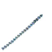 Perles de cristal coeur, Placage coloré, DIY, plus de couleurs à choisir, 8mm, Environ Vendu par brin